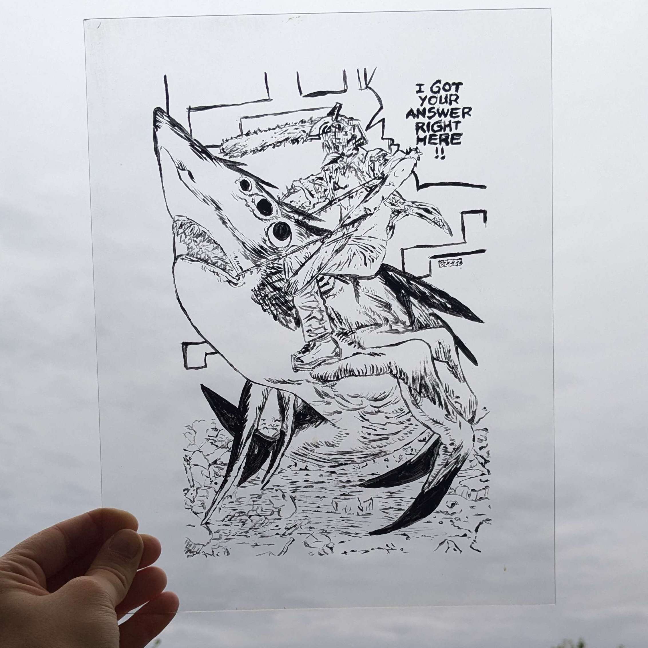Chainsawman manga panel