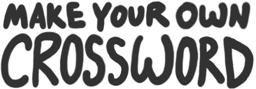 make your own crossword