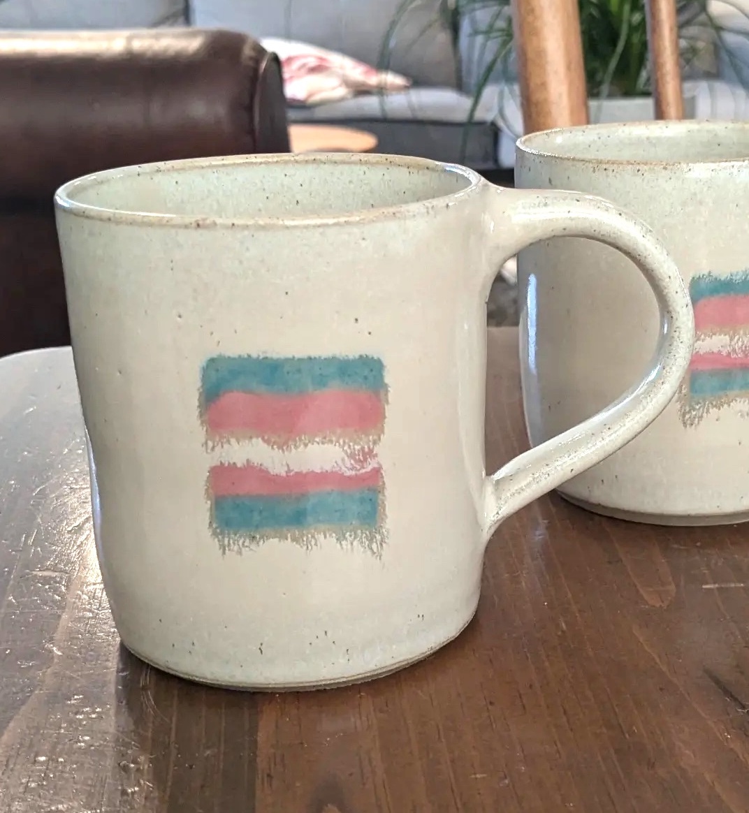 Big mug with trans flag